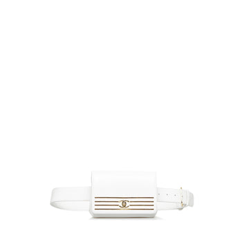 Chanel Captain Gold Belt Bag (SHG-0GZDuj)