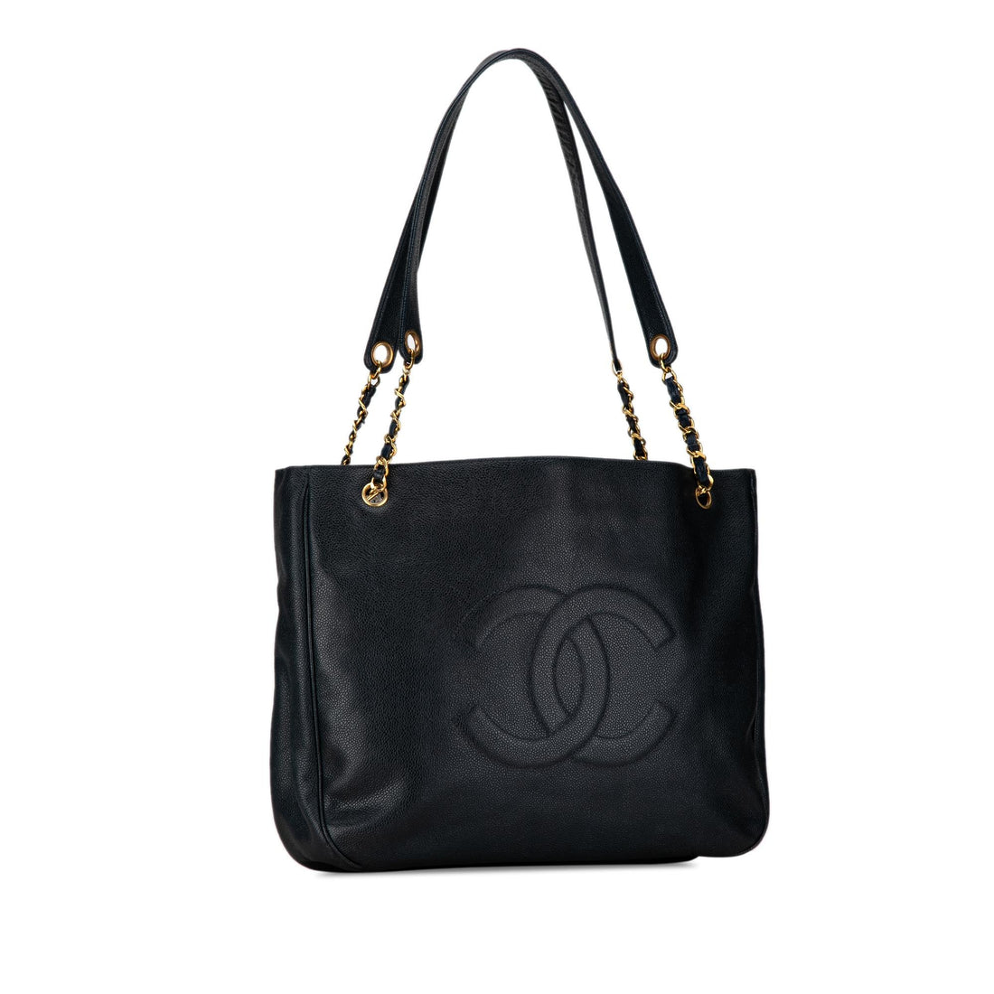 Chanel Caviar CC Tote (SHG-ggd4S1)