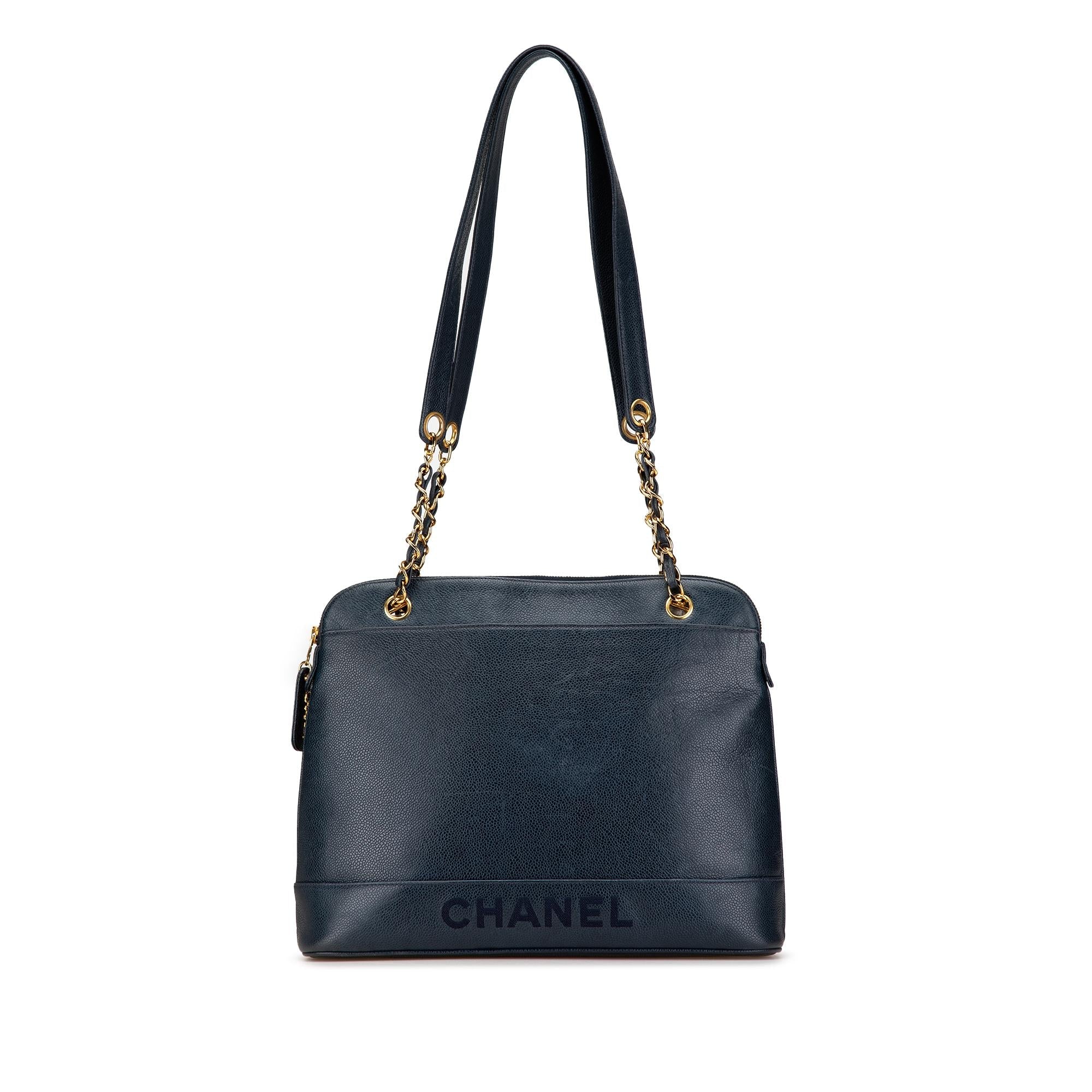 Chanel Caviar Chain Tote (SHG-LVCfQ6)