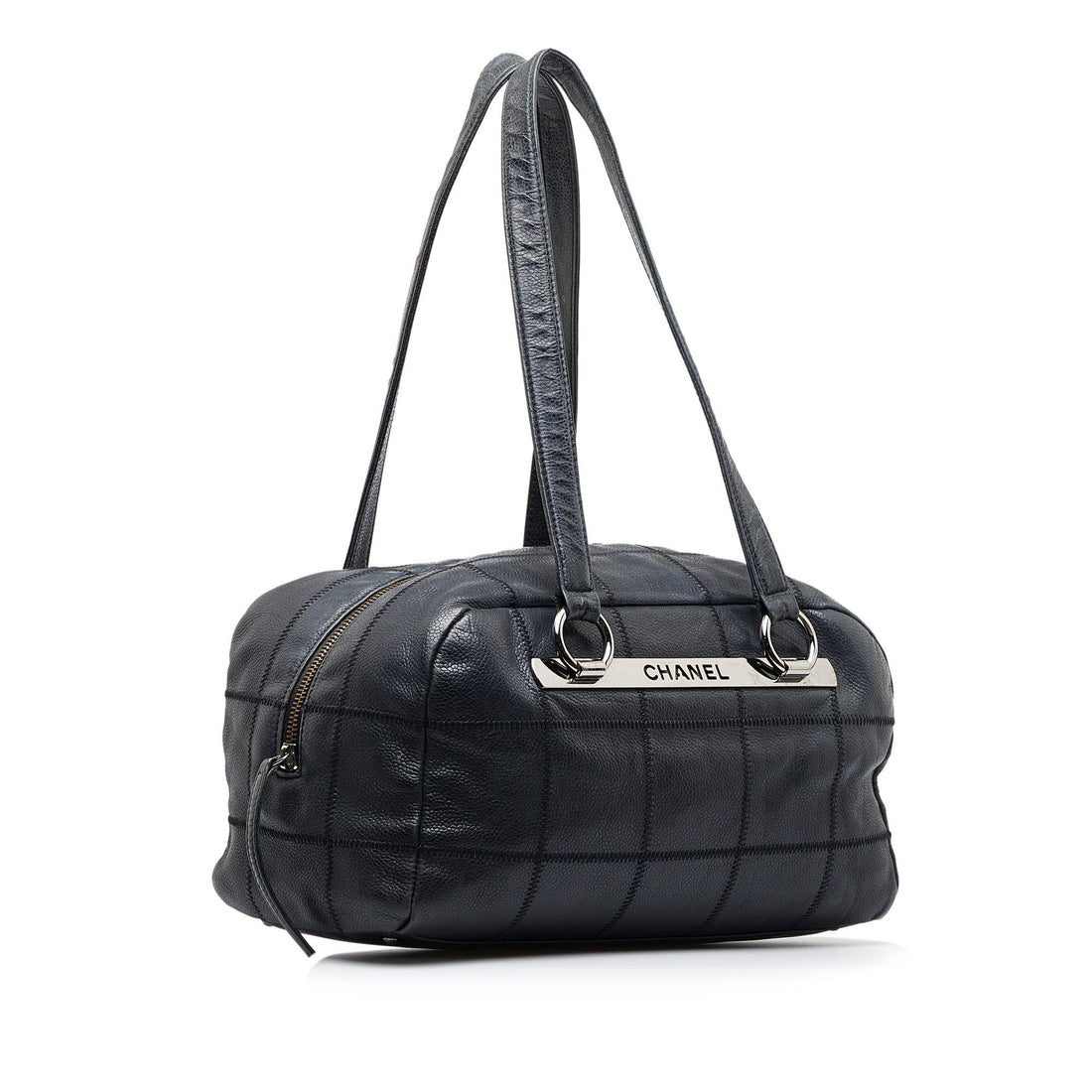 Chanel Caviar Choco Bar Shoulder Bag (SHG-UMhvEk)