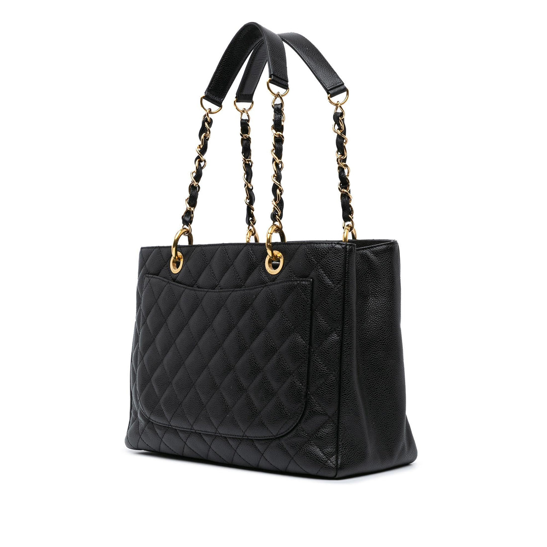 Chanel Caviar Grand Shopping Tote (SHG-abR3gO)
