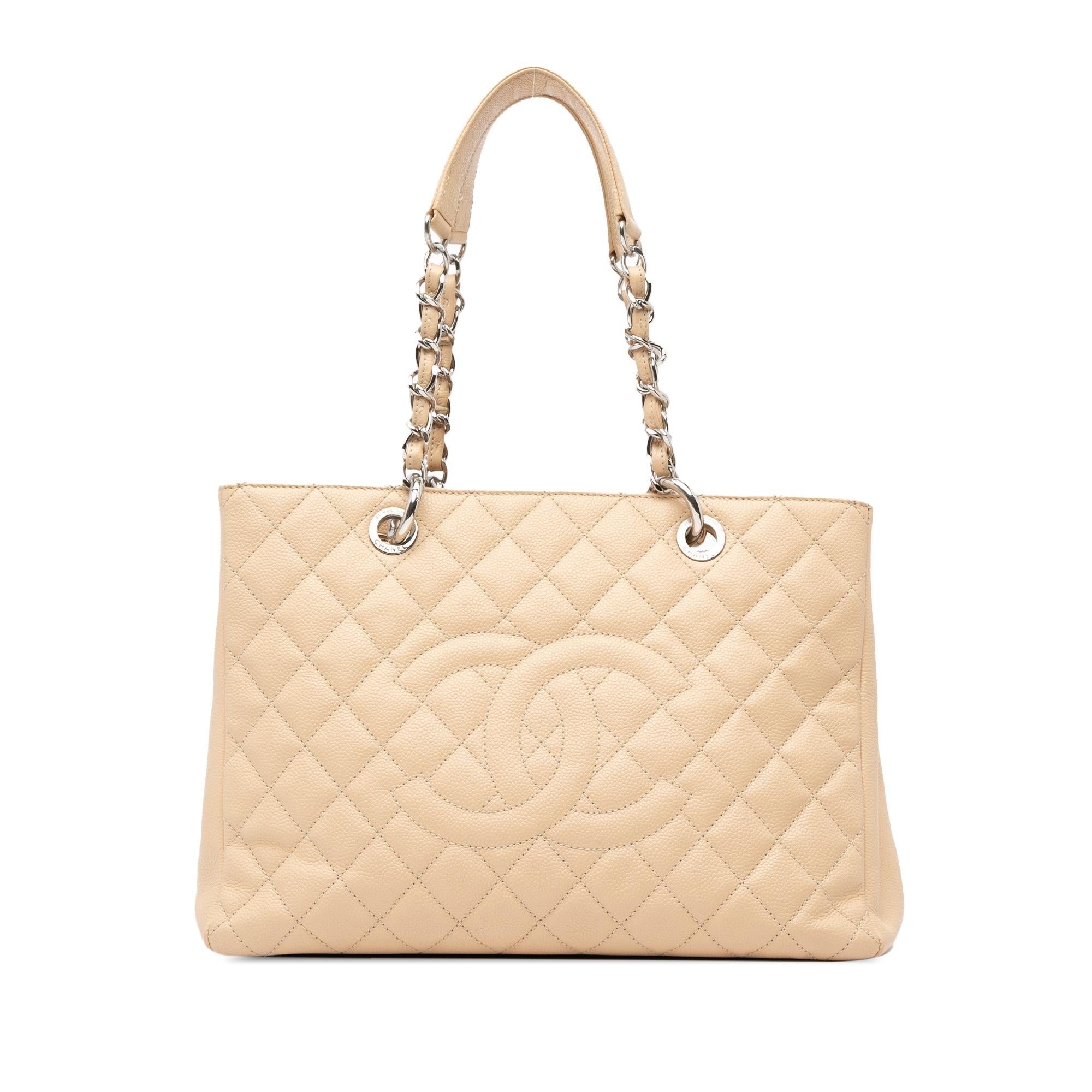 Chanel Caviar Grand Shopping Tote (SHG-SVwueC)