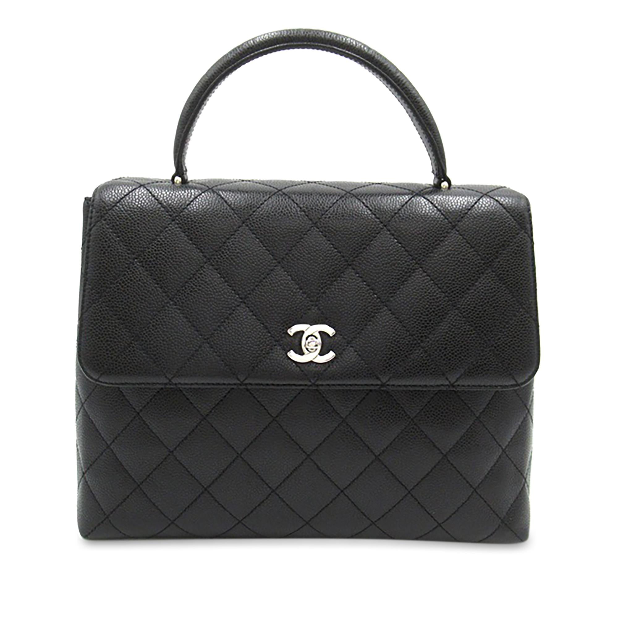 Chanel Caviar Kelly Top Handle Bag (SHG-BXOXtp)