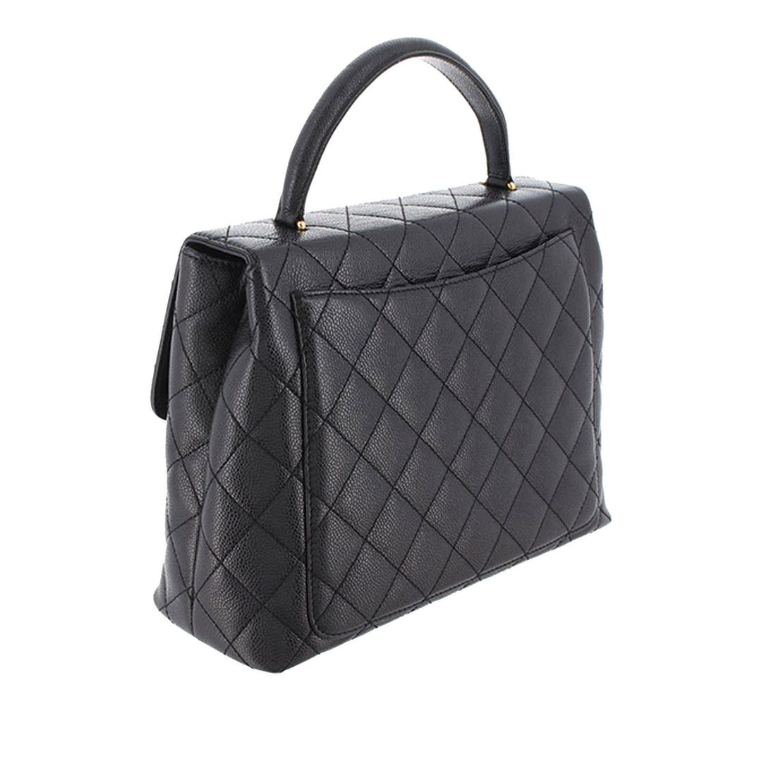 Chanel Caviar Kelly Top Handle (SHG-CmvHAK)