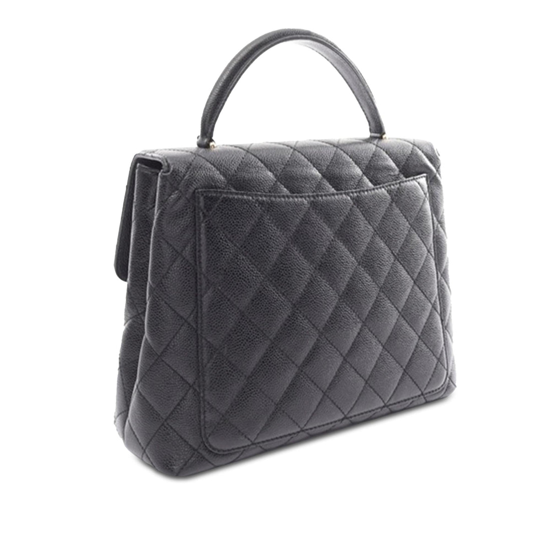 Chanel Caviar Kelly Top Handle (SHG-hzivnC)