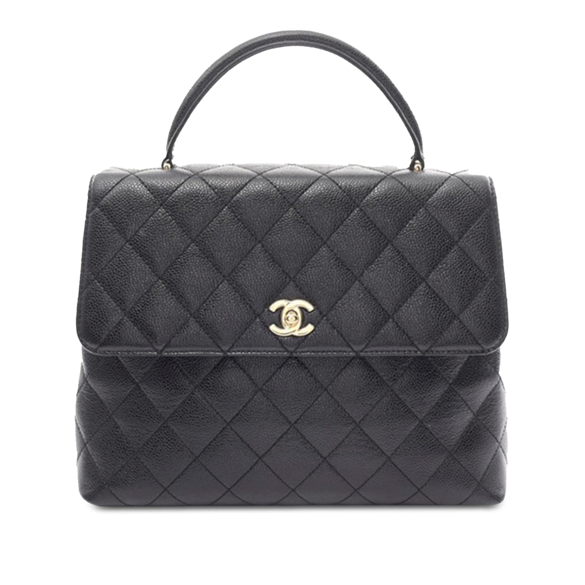 Chanel Caviar Kelly Top Handle (SHG-0u5l7v)