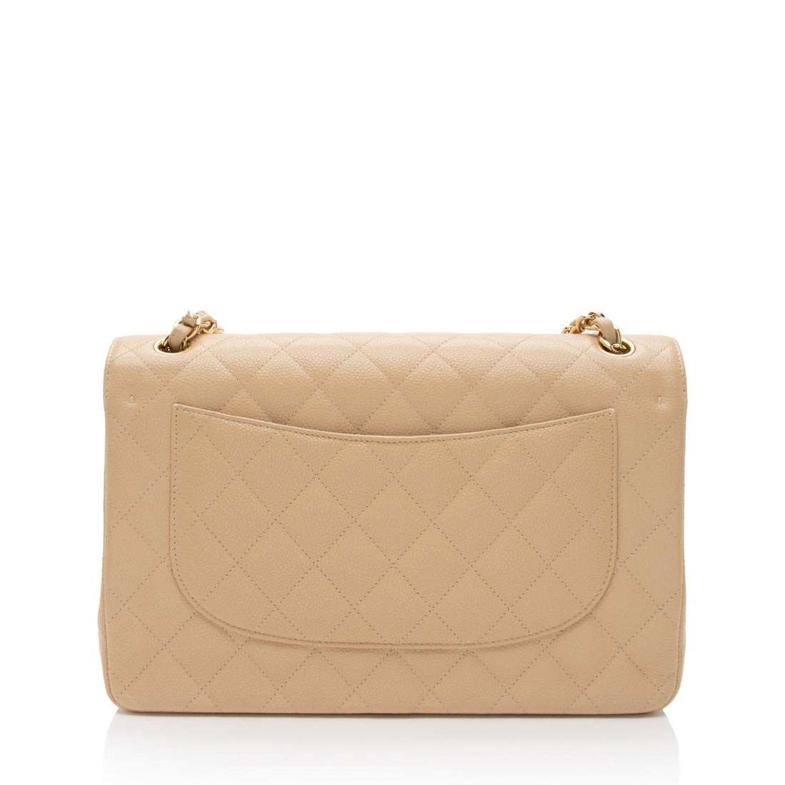 Chanel Caviar Leather Classic Jumbo Double Flap Bag