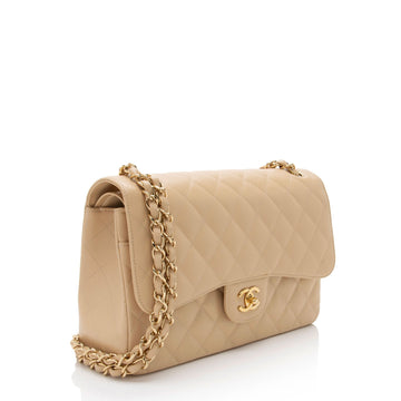 Chanel Caviar Leather Classic Jumbo Double Flap Bag
