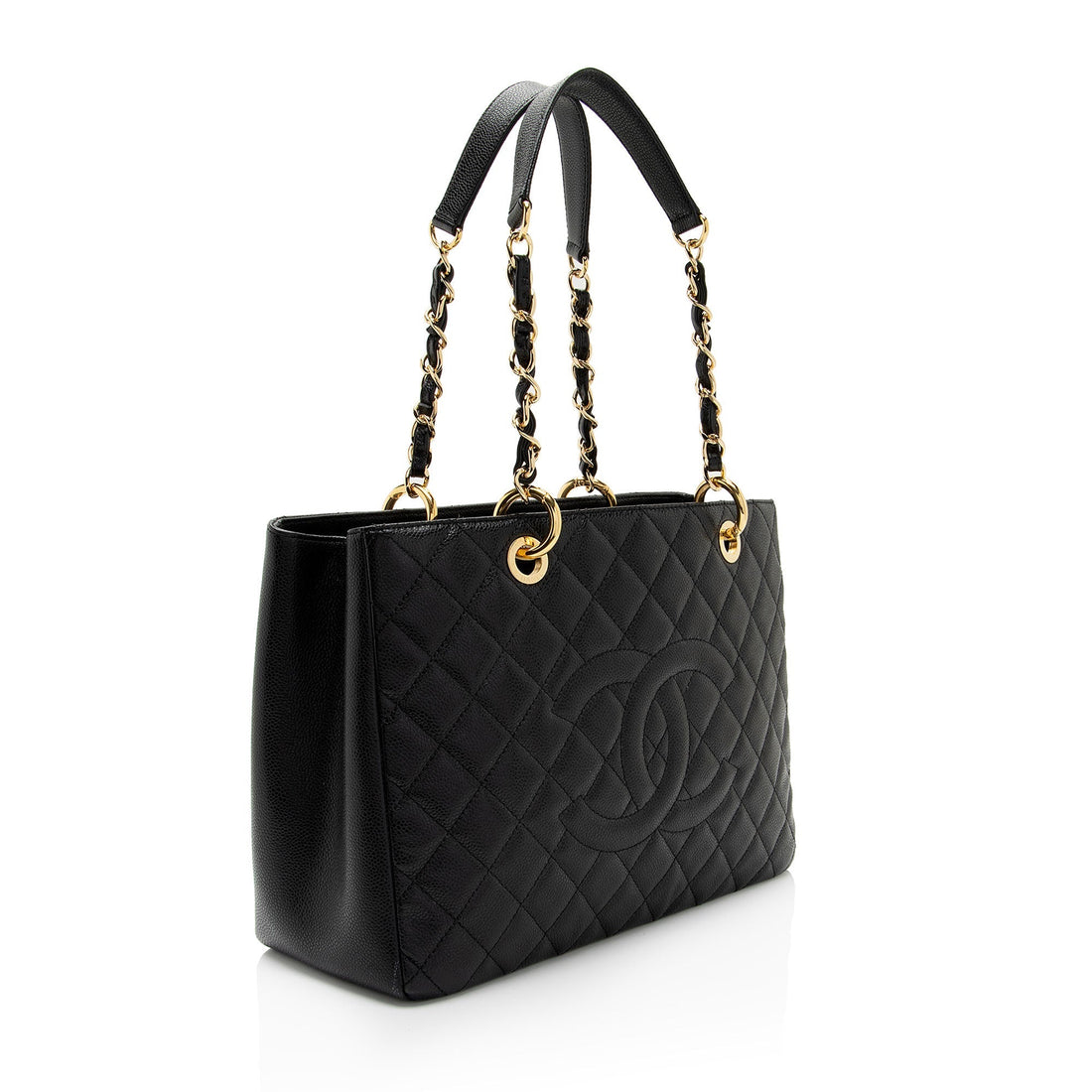 Chanel Caviar Leather Grand Shopping Tote (SHF-lwZhXi)