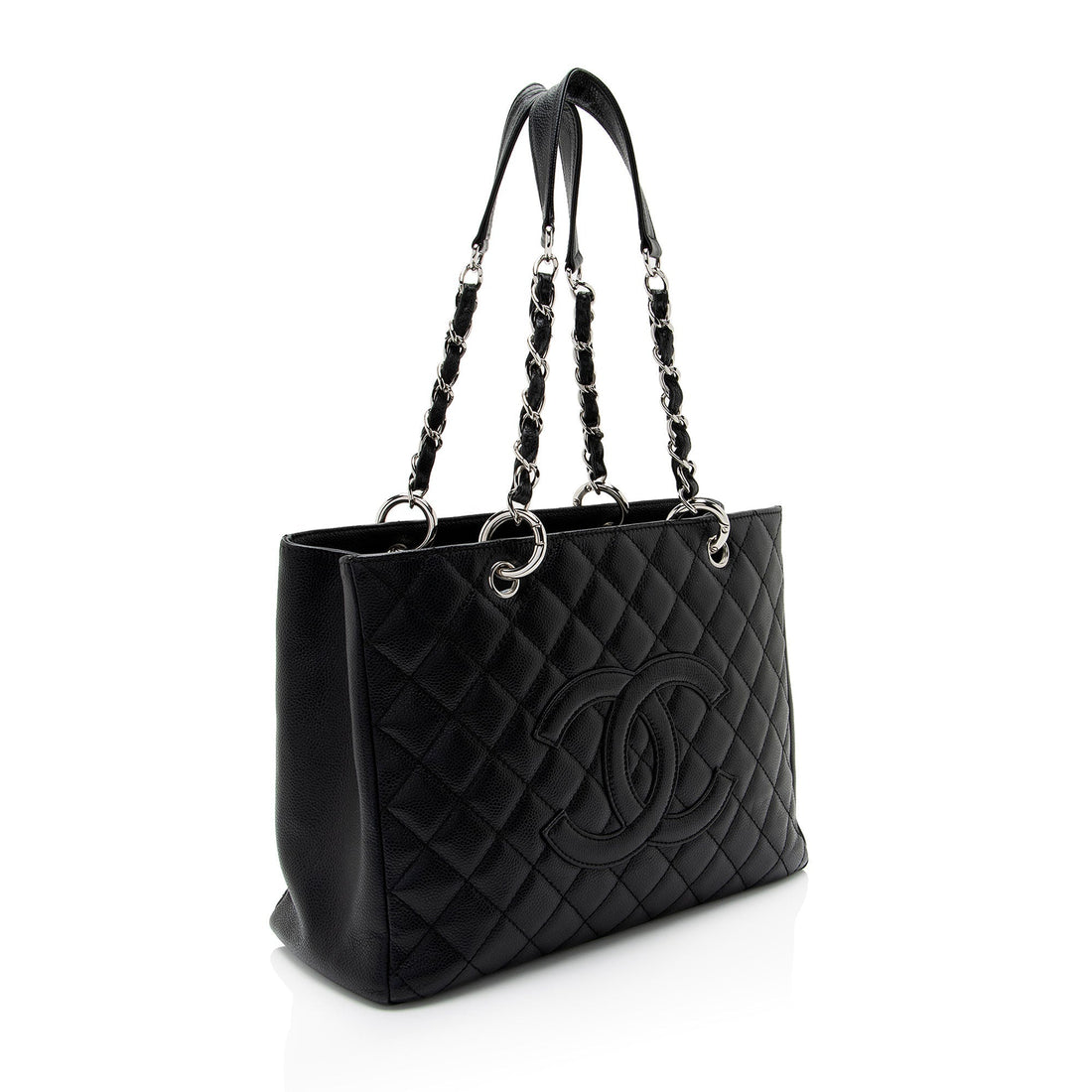 Chanel Caviar Leather Grand Shopping Tote (SHF-eUITwo)