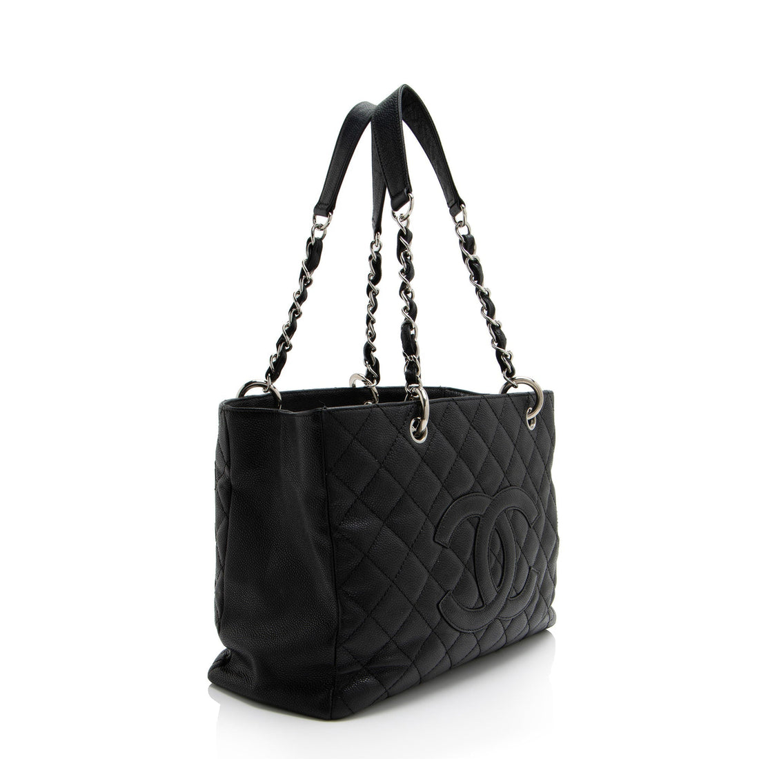 Chanel Caviar Leather Grand Shopping Tote (SHF-7NDD2a)