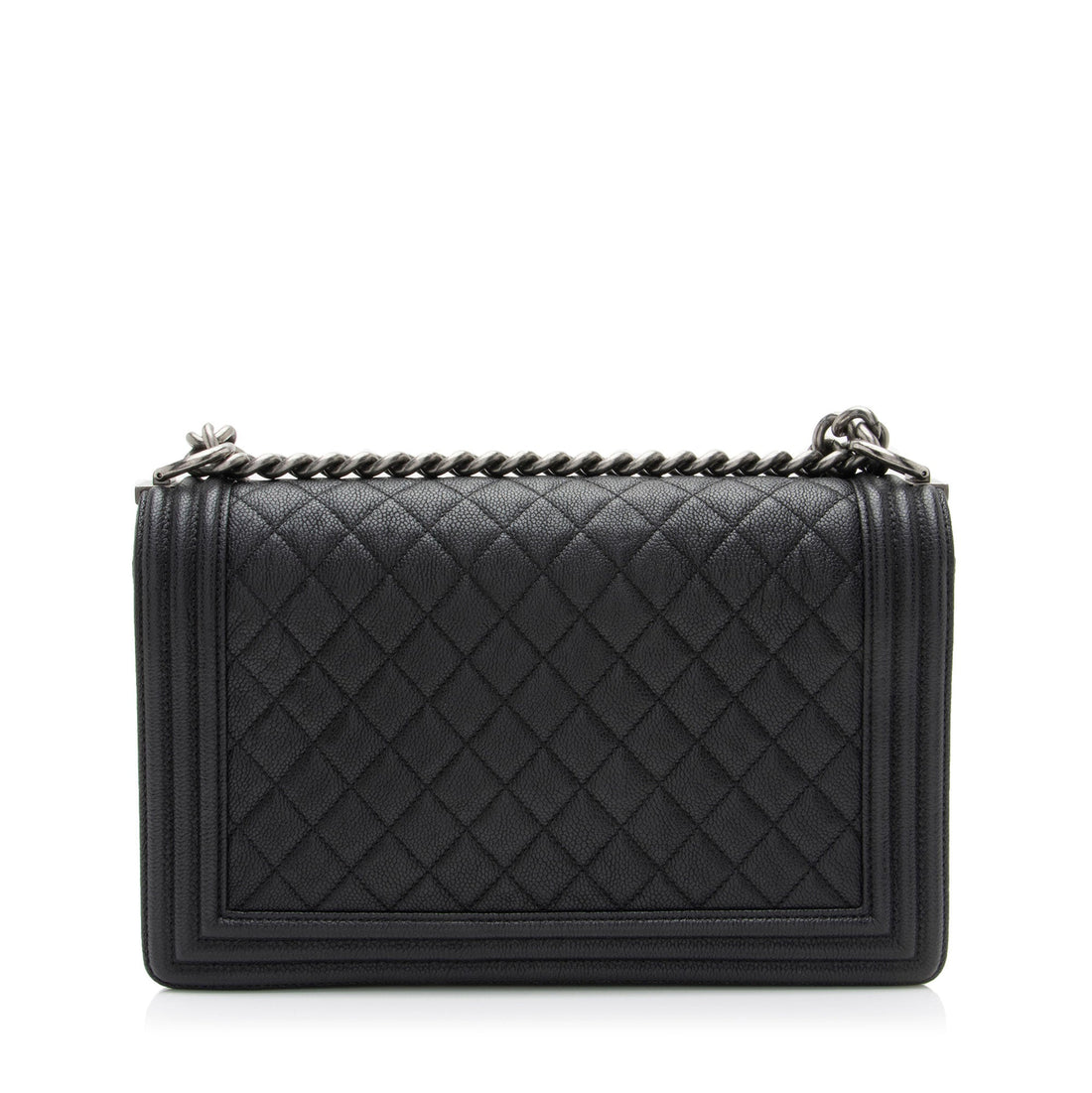 Chanel Caviar Leather New Medium Boy Bag