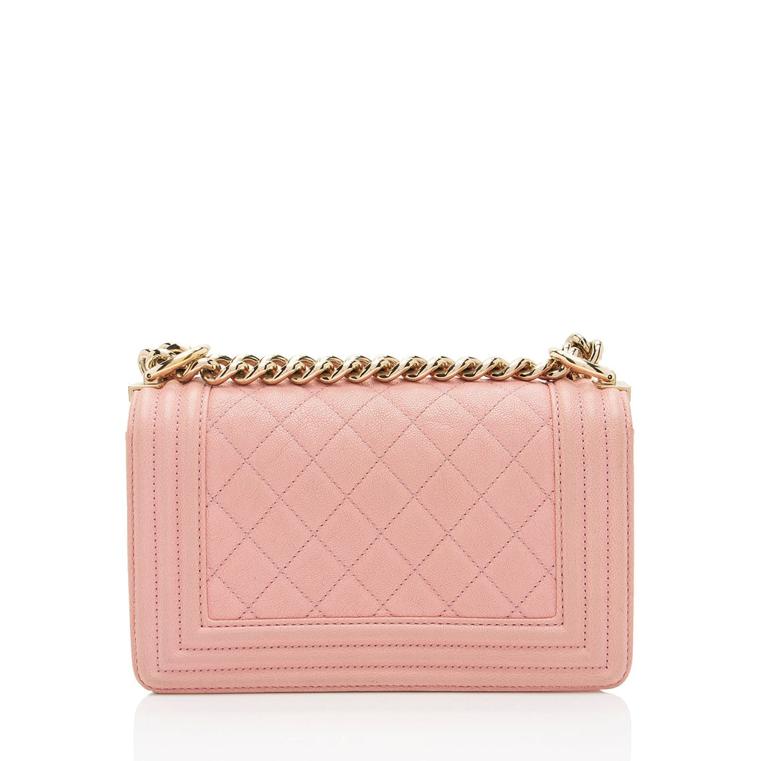 Chanel Caviar Leather Small Boy Bag