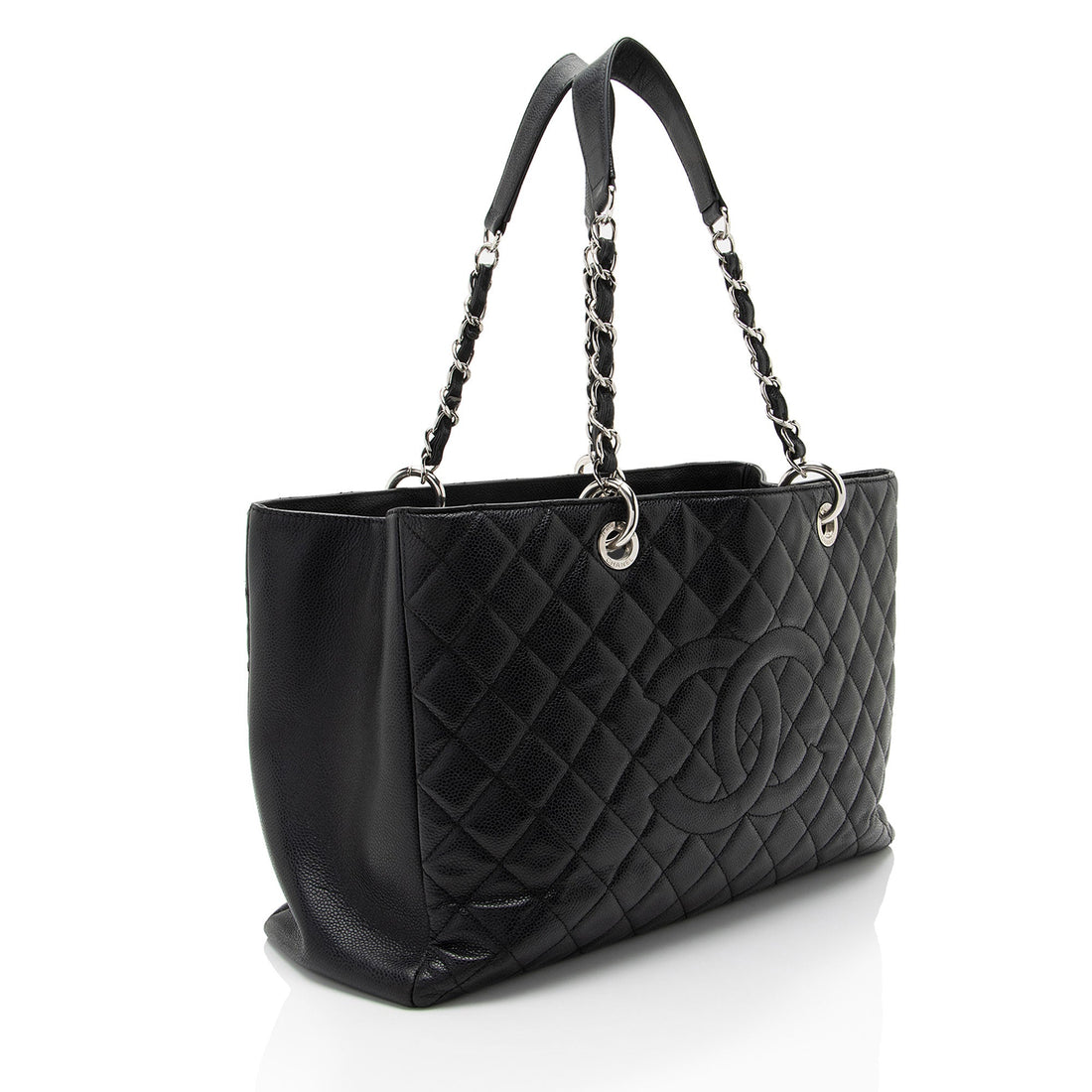 Chanel Caviar Leather XL Grand Shopping Tote (SHF-Bb5Ogy)