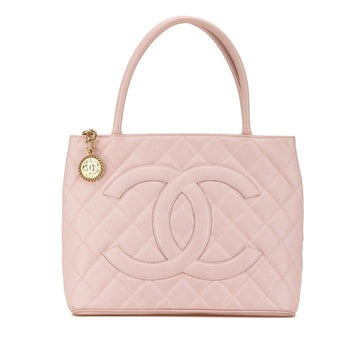 Chanel Caviar Medallion Tote (SHG-gI9QfB)