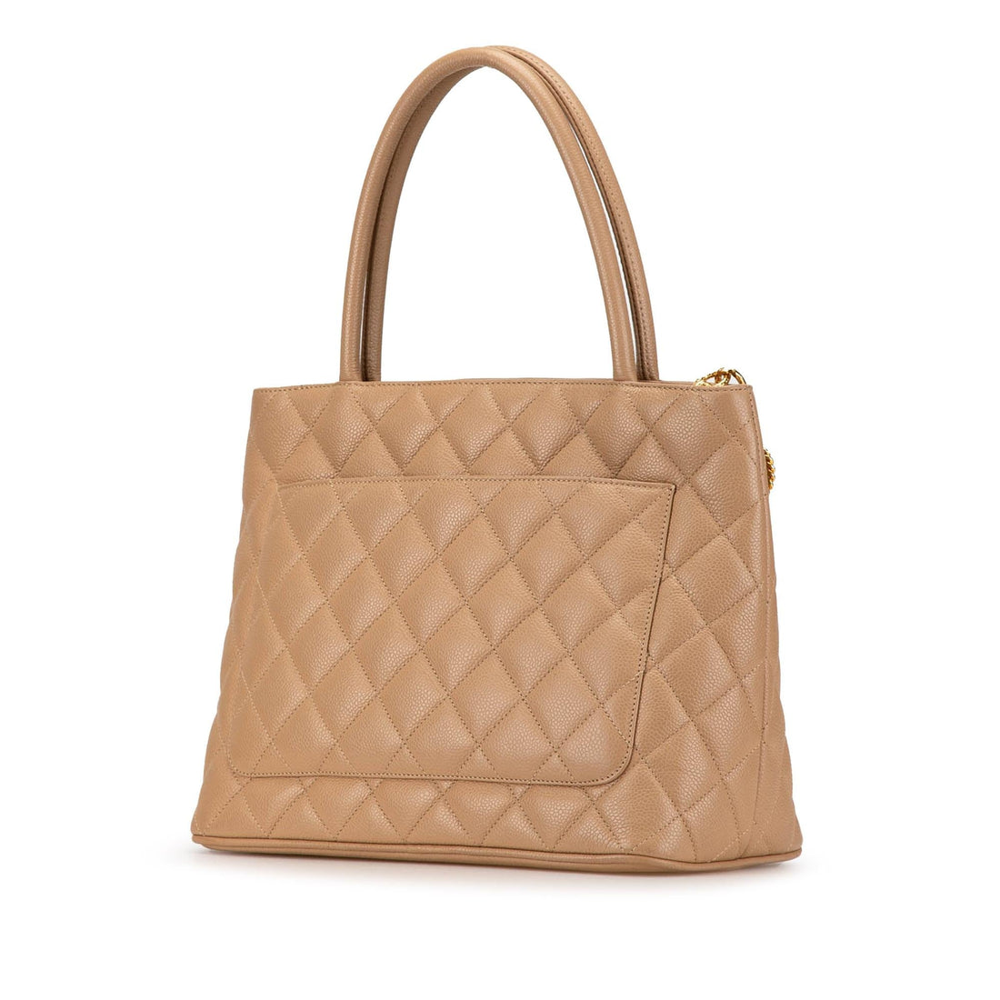 Chanel Caviar Medallion Tote (SHG-Fuv1pP)