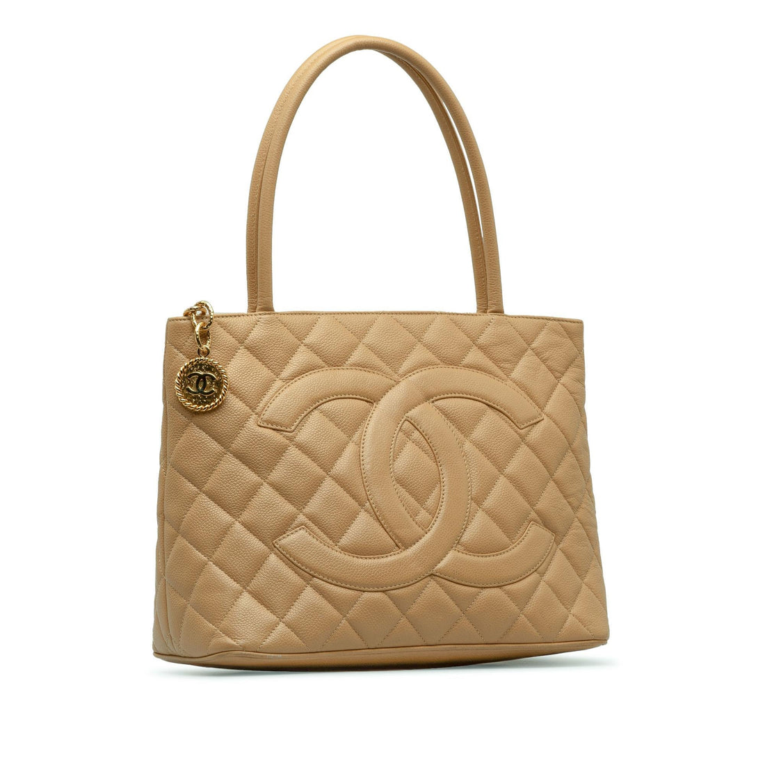 Chanel Caviar Medallion Tote (SHG-JrMaDW)