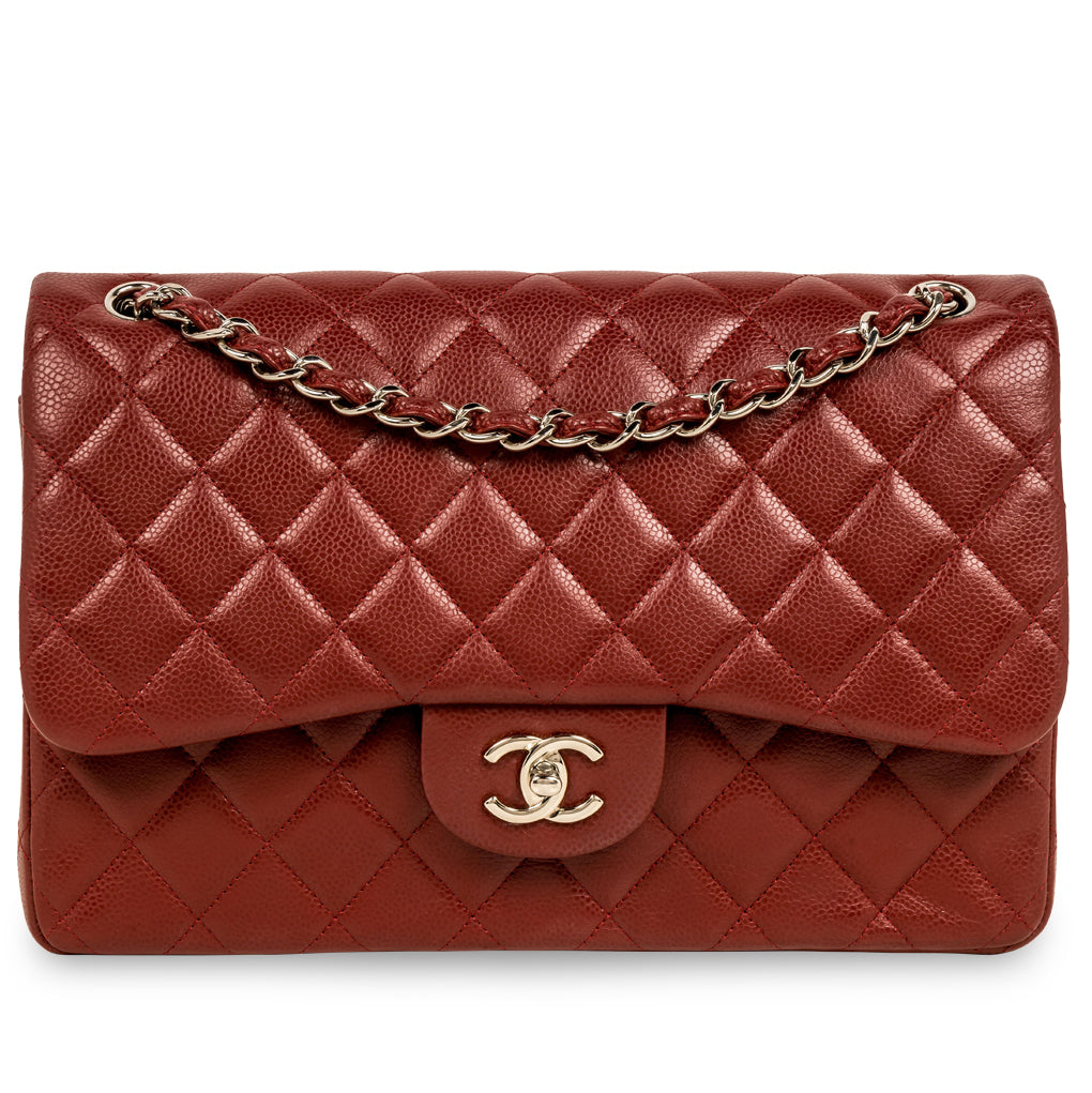 Chanel Classic Flap Bag Jumbo Caviar