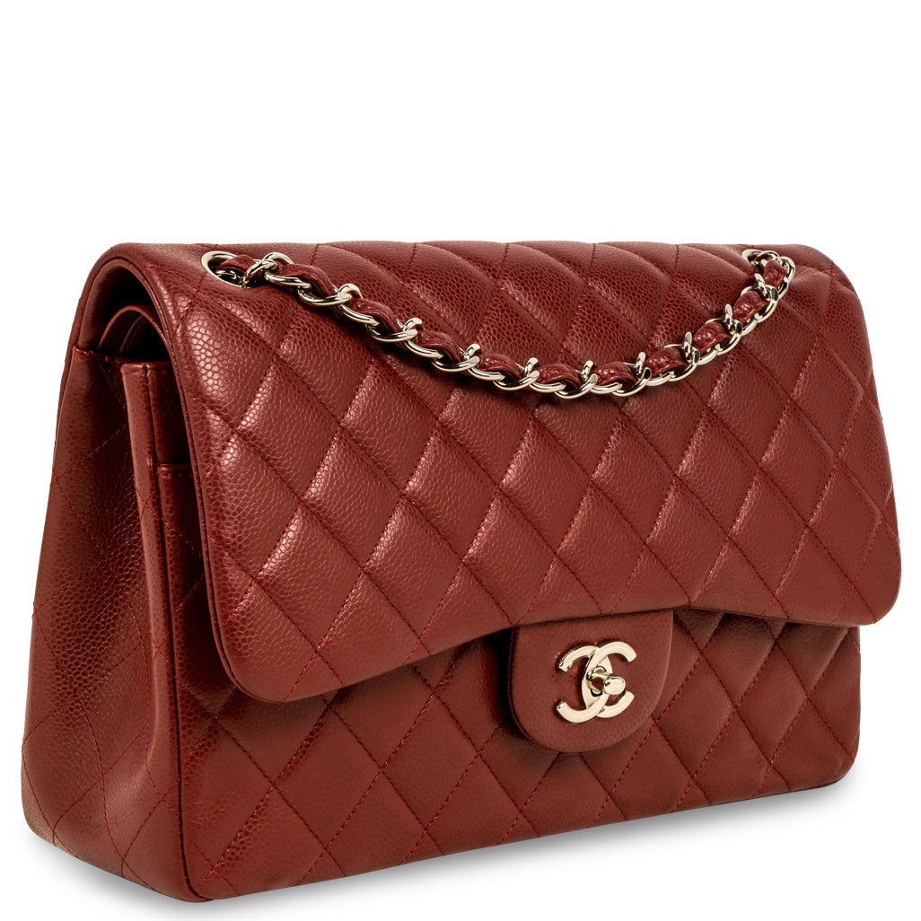 Chanel Classic Flap Bag Jumbo Caviar