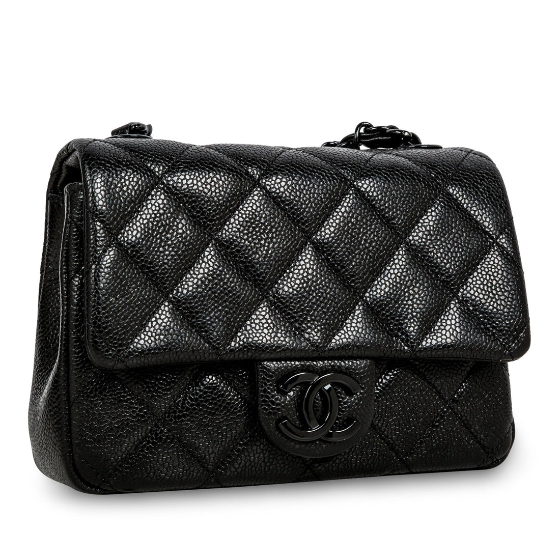 Chanel Incognito Mini Flap Bag So Black