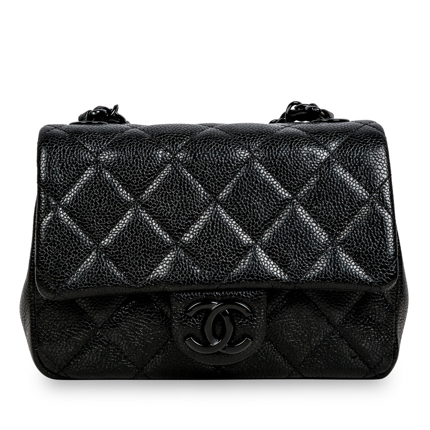 Chanel Incognito Mini Flap Bag So Black