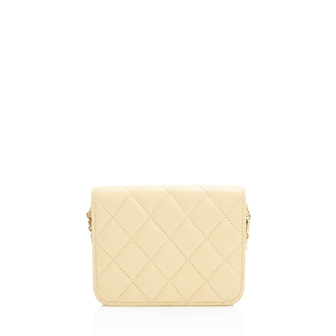 Chanel Lambskin Pearl Crush Mini Clutch