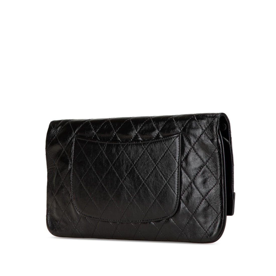 Chanel Large Shiny Crumpled Calfskin 31 Clutch