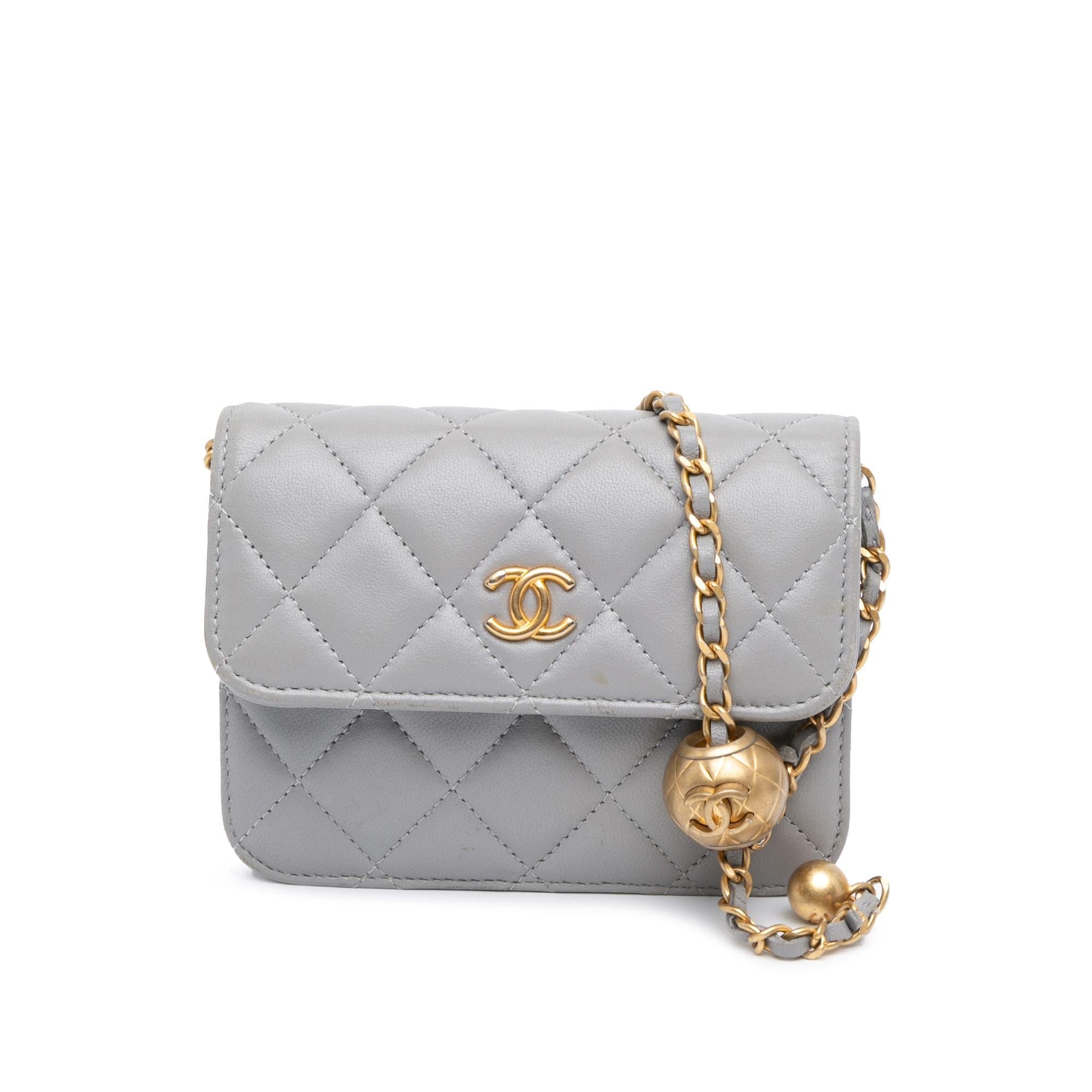 Chanel Mini Lambskin Pearl Crush Clutch On Chain (SHG-rpWY7l)