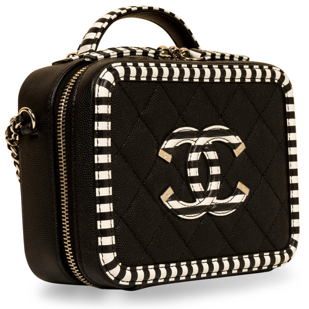 Chanel Filigree CC Vanity Case Mini