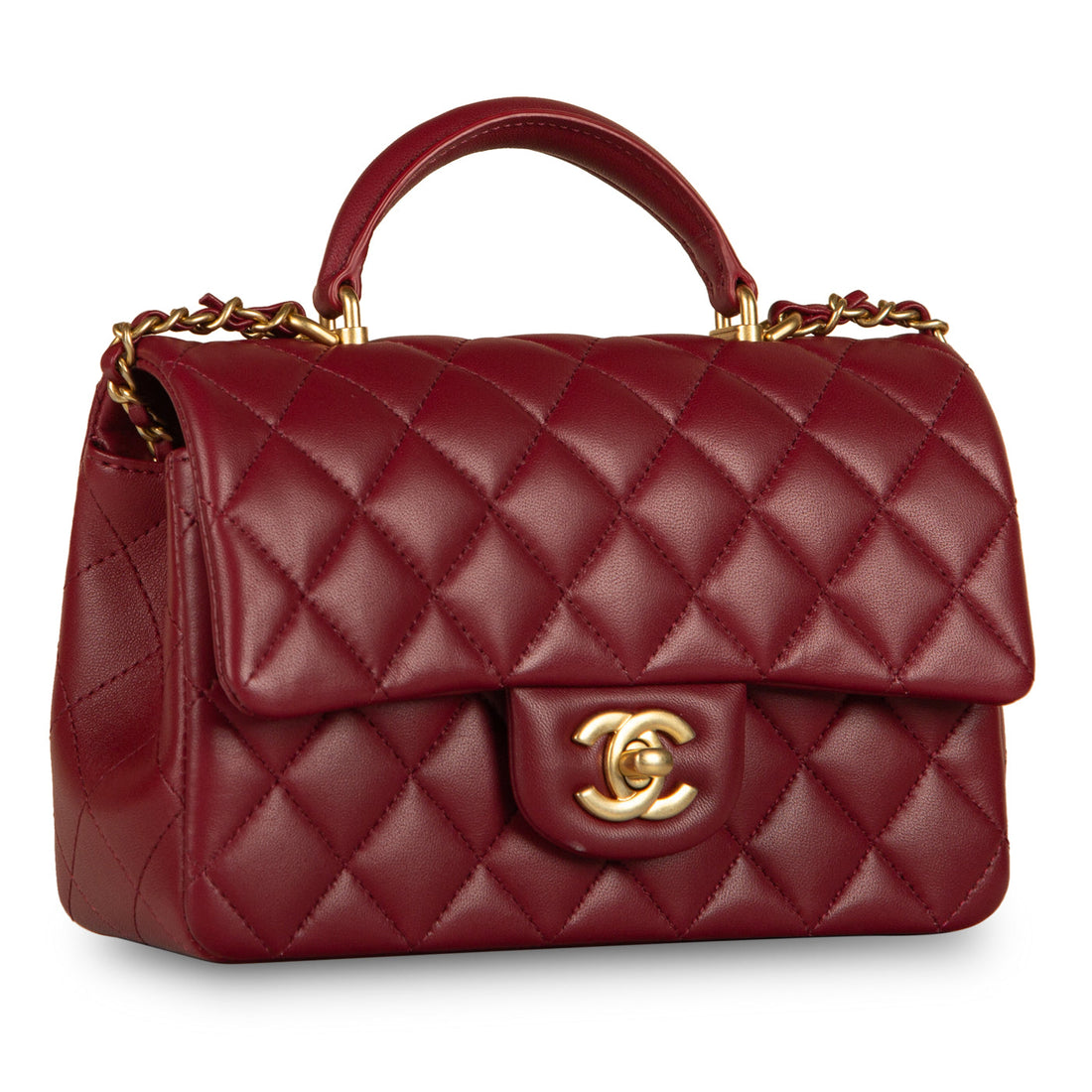 Chanel Classic Flap Bag Mini Rectangular Top Handle