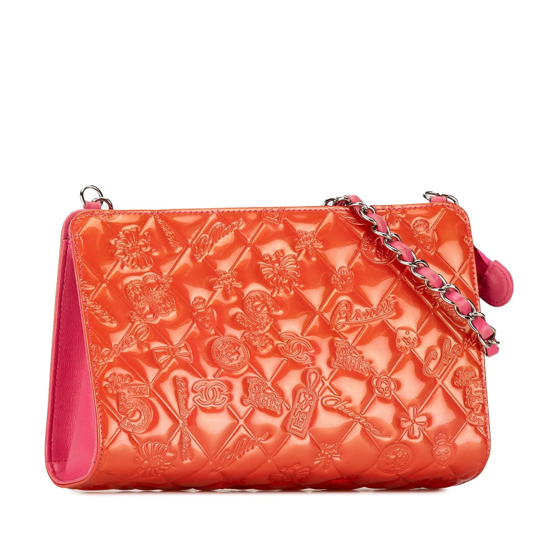 Chanel Patent Calfskin Lucky Symbols Shoulder Bag (SHG-ZPRkza)