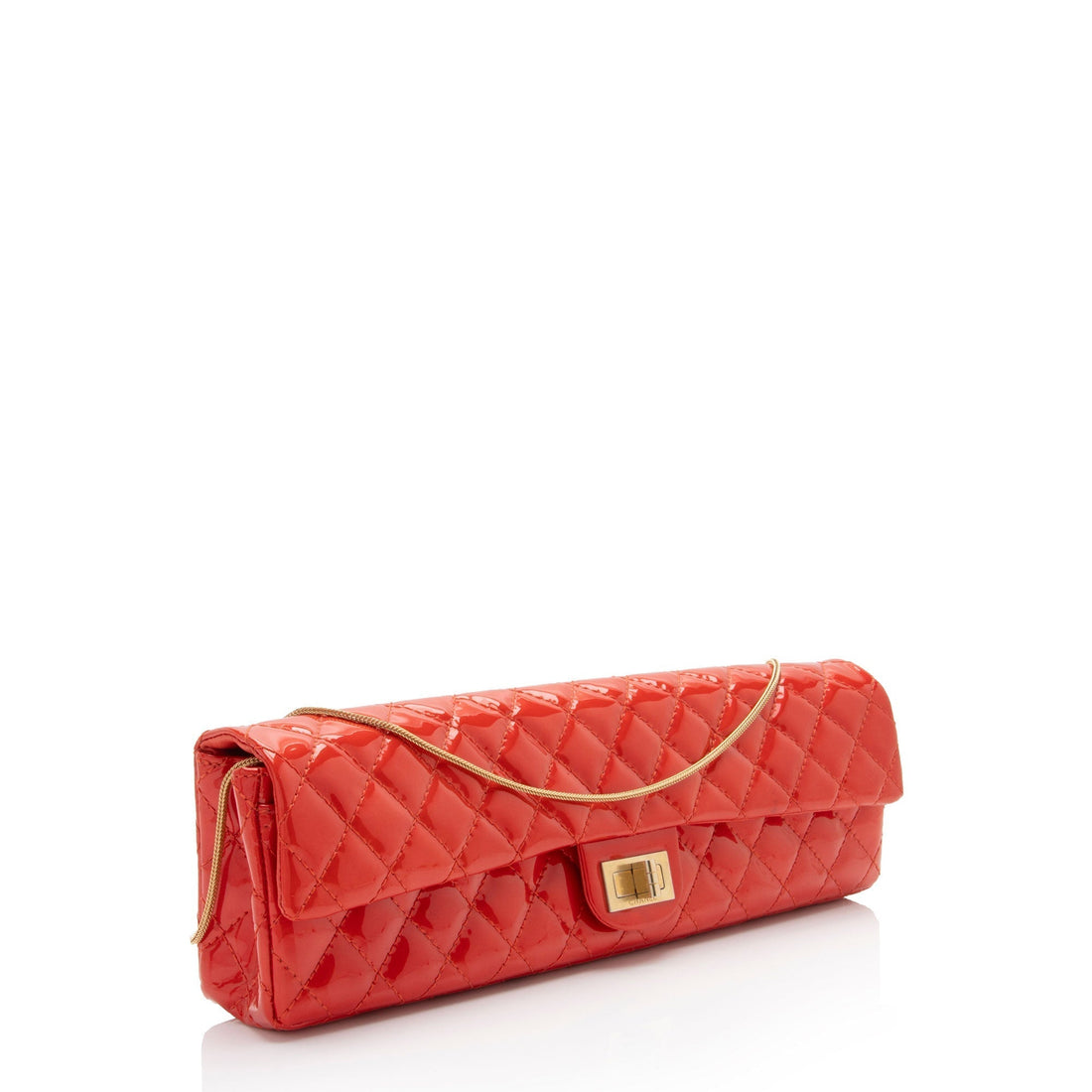 Chanel Patent Leather 2.55 Reissue E/W Clutch (SHF-Og65LE)