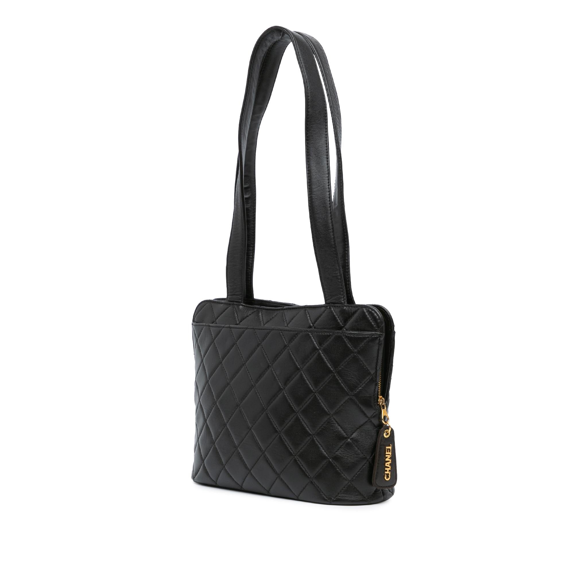 Chanel Quilted Lambskin Shoulder Bag