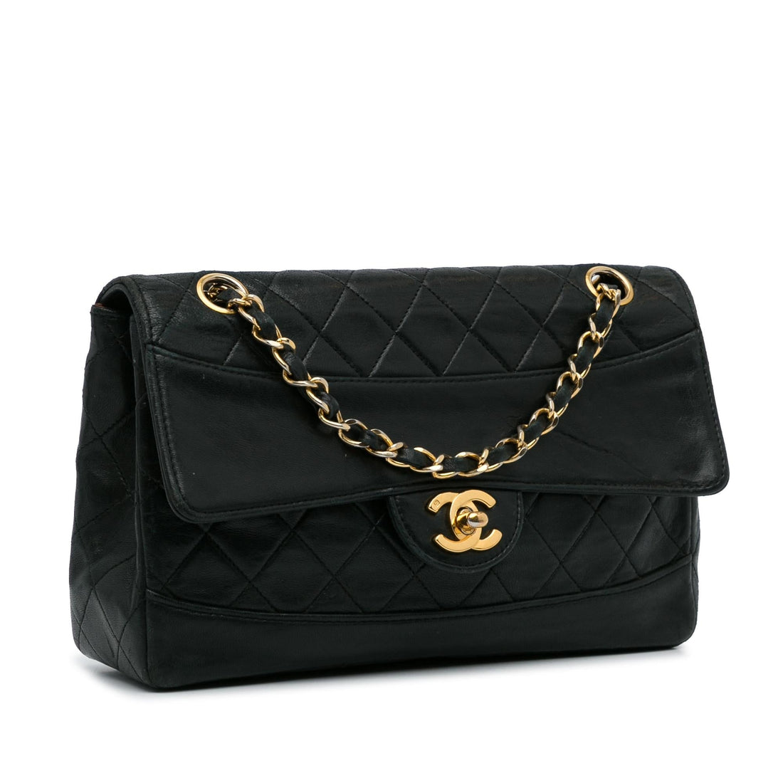 Chanel Quilted Lambskin Shoulder Bag (SHG-gMutdy)