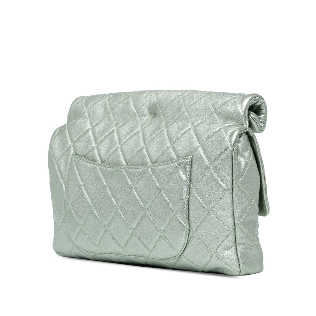 Chanel Reissue 2.55 Metallic Calfskin Roll Clutch (SHG-e9cHyV)