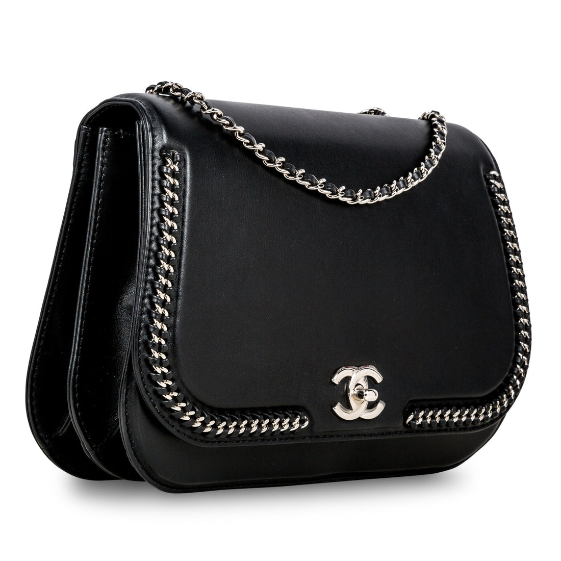 Chanel Large Braided Chic Flap Bag