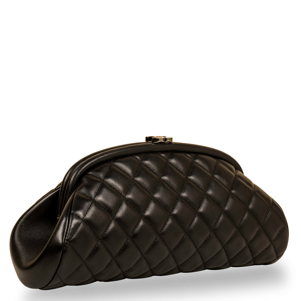 Chanel Timeless Half Moon Clutch