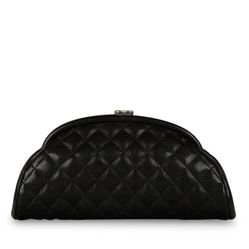 Chanel Timeless Kisslock Half Moon Clutch