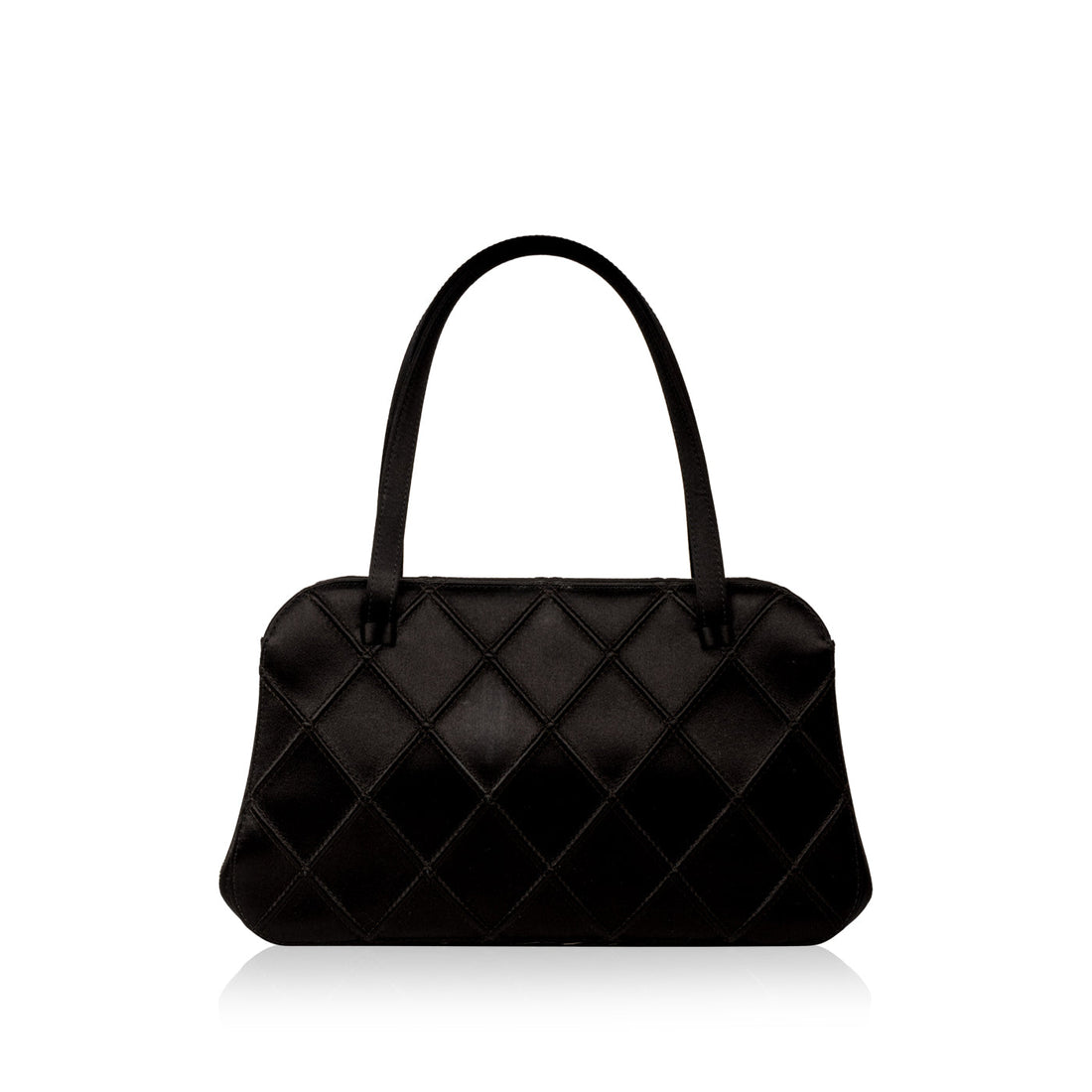 Chanel Vintage Satin Bowler Bag