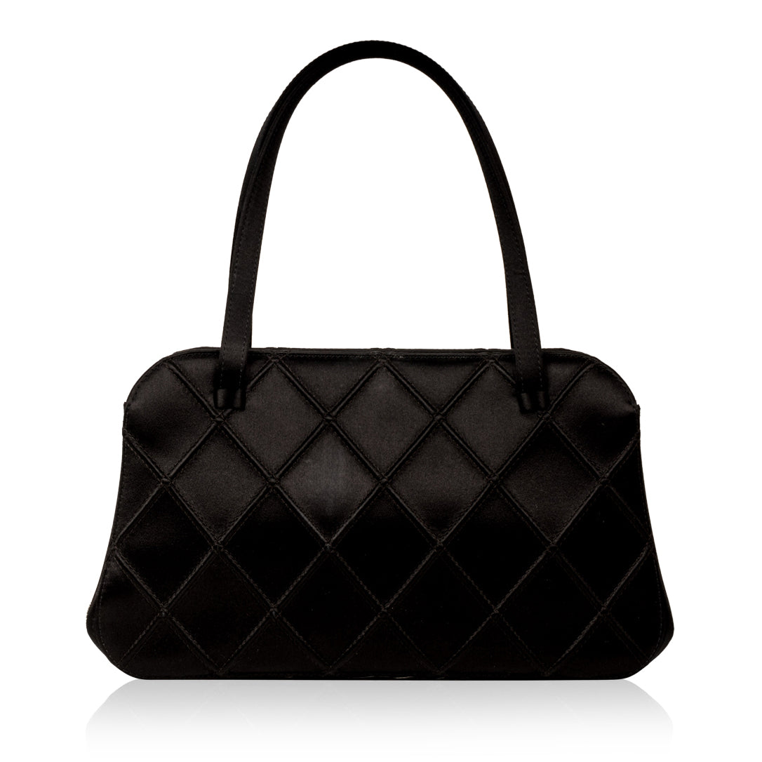 Chanel Vintage Satin Bowler Bag