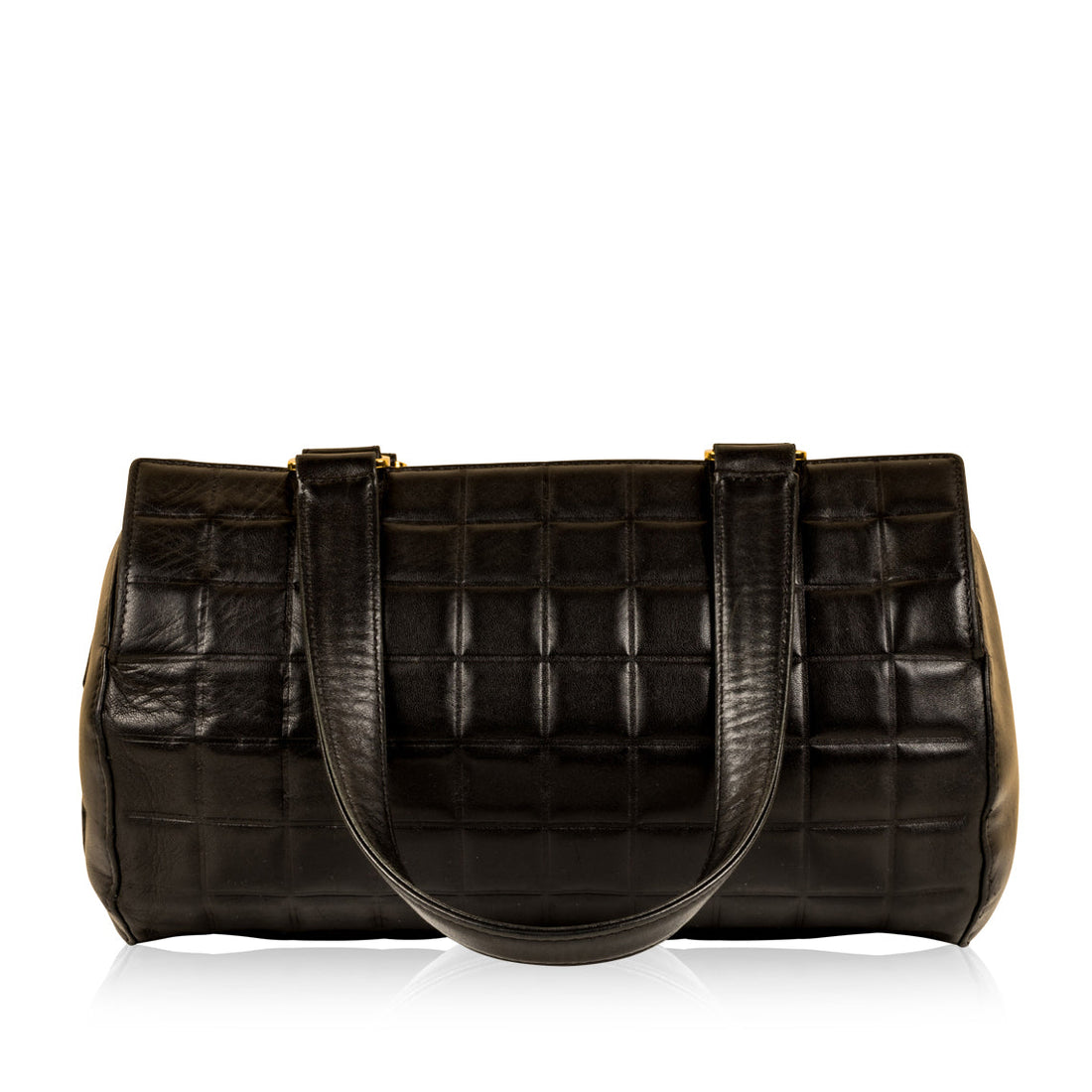 Chanel Vintage Quilted Bowler Tote