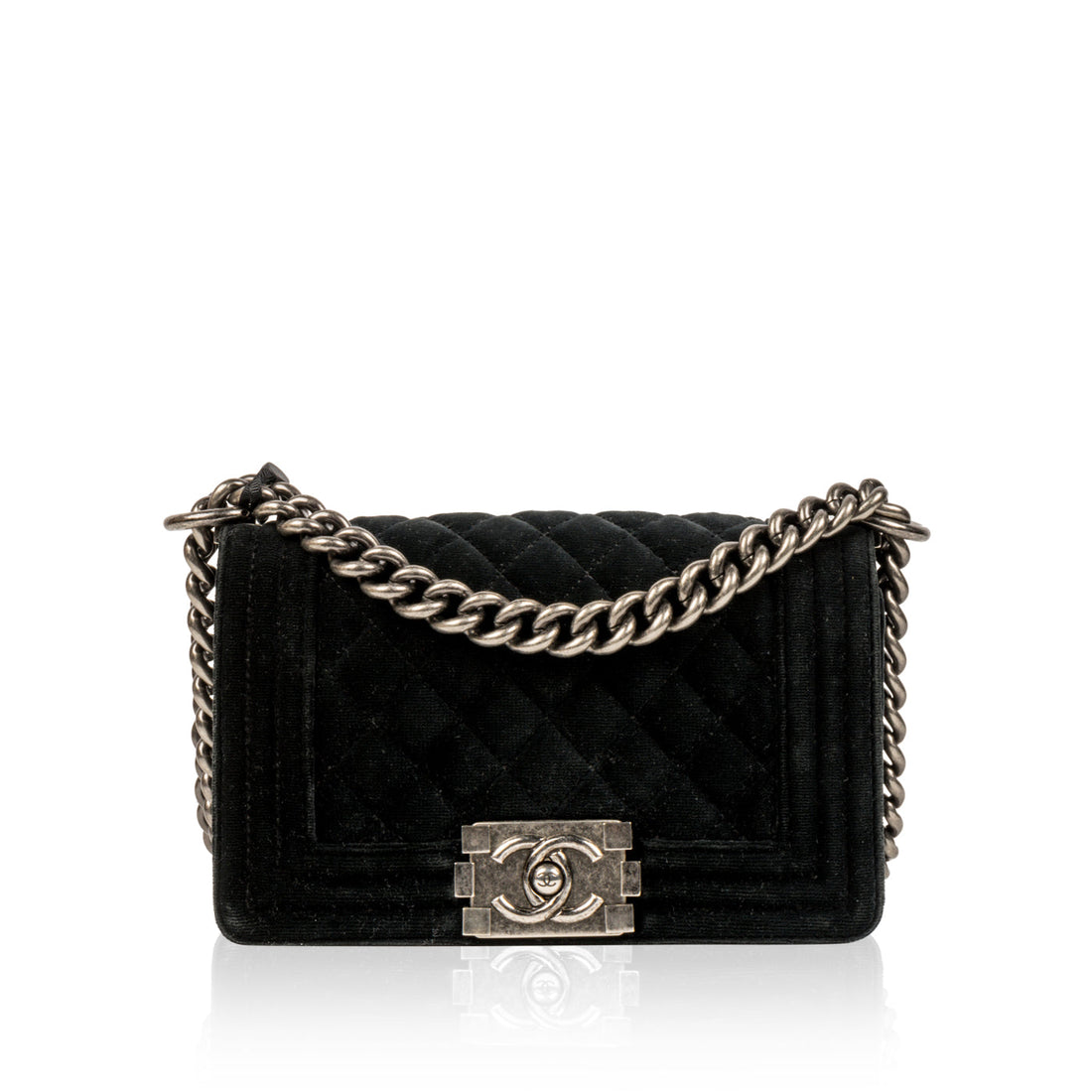 Chanel Boy Bag Small Velvet