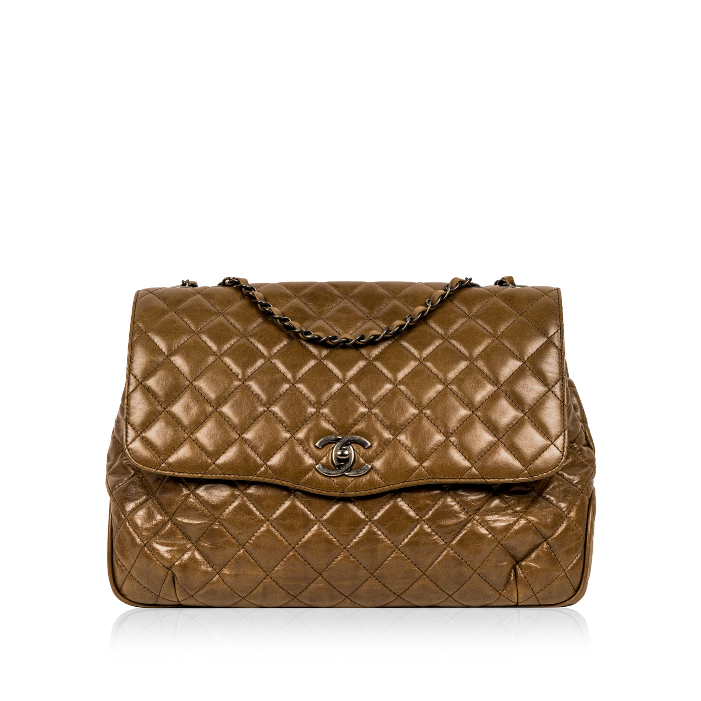 Chanel Brown Single Shoulder Bag