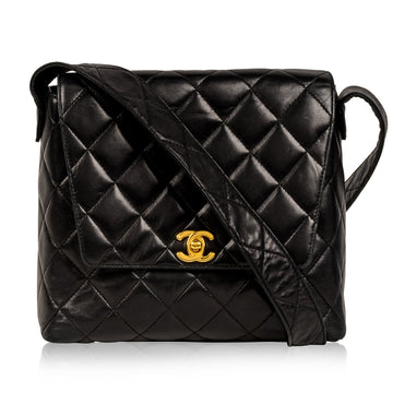 Chanel Vintage Lambskin Satchel Bag