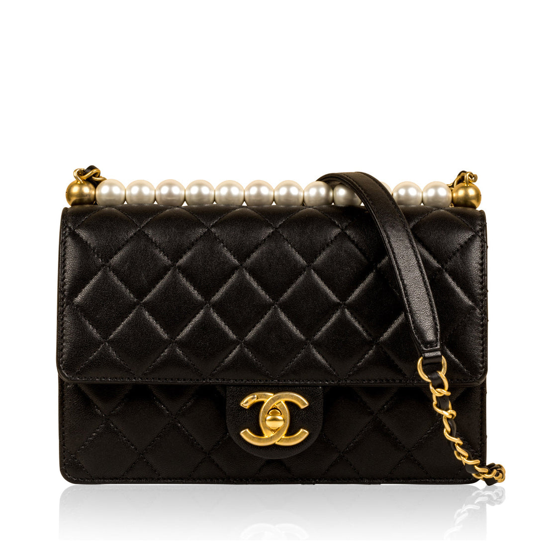 Chanel Pearl Flap Bag