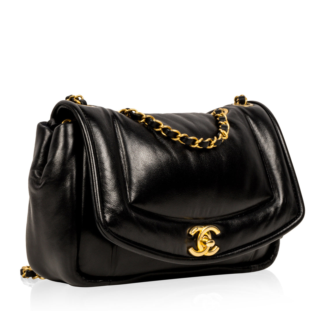 Chanel "Vintage" Puffy Flap Bag Small