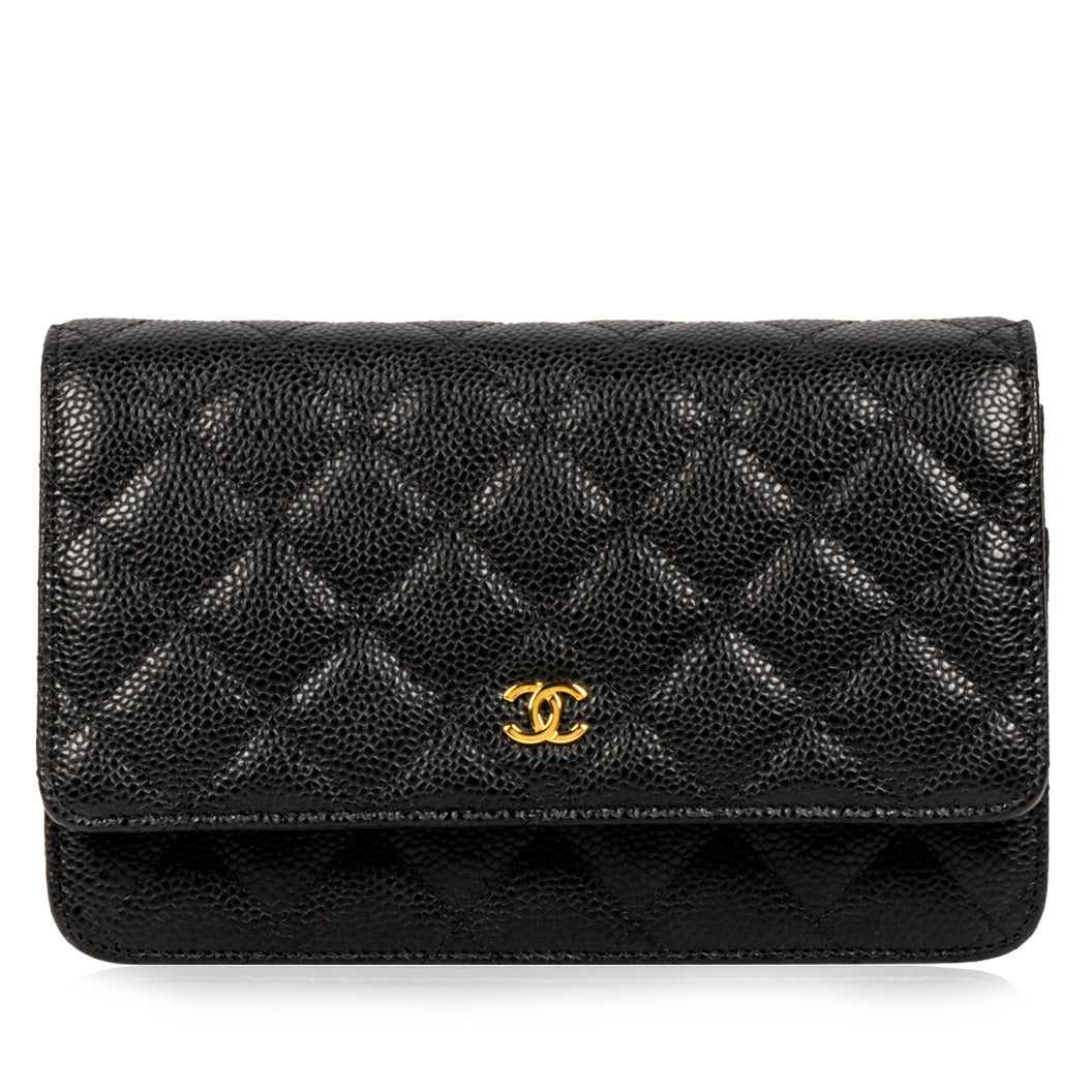 Chanel Wallet on Chain Caviar