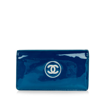 Chanel CC L-Yen Patent Wallet