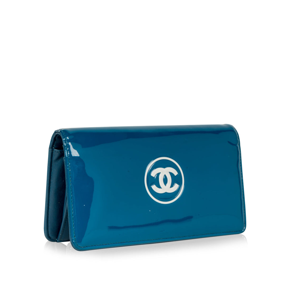 Chanel CC L-Yen Patent Wallet