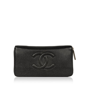 Chanel CC Caviar Wallet